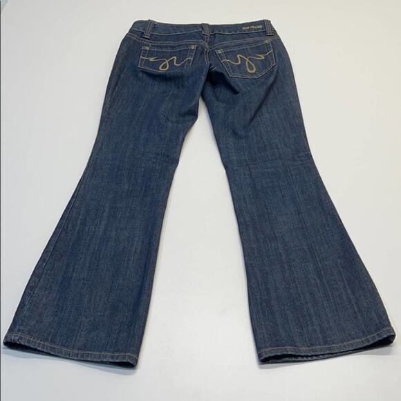 ZCO Women’s 5S (juniors) Bootcut Blue Jeans - Picture 4 of 5